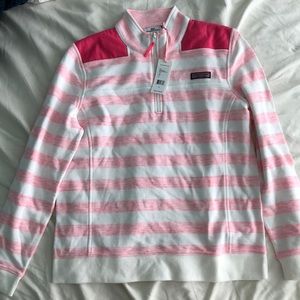 Vineyard vines quarter zip pull over